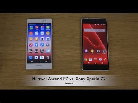 Huawei Ascend P7 vs Sony Ericsson Xperia Arc S Karşılaştırma